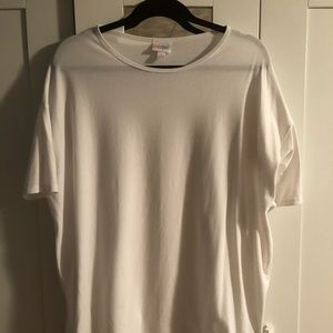 White!!! Lularoe Irma top